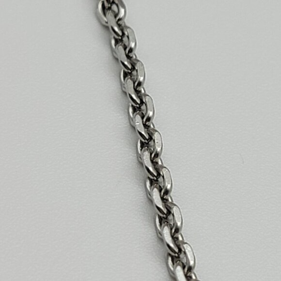 Edforce OUR LORD PRAYER Heart Pendant Necklace Stainless Steel 24" Lobster Clasp - Picture 7 of 9